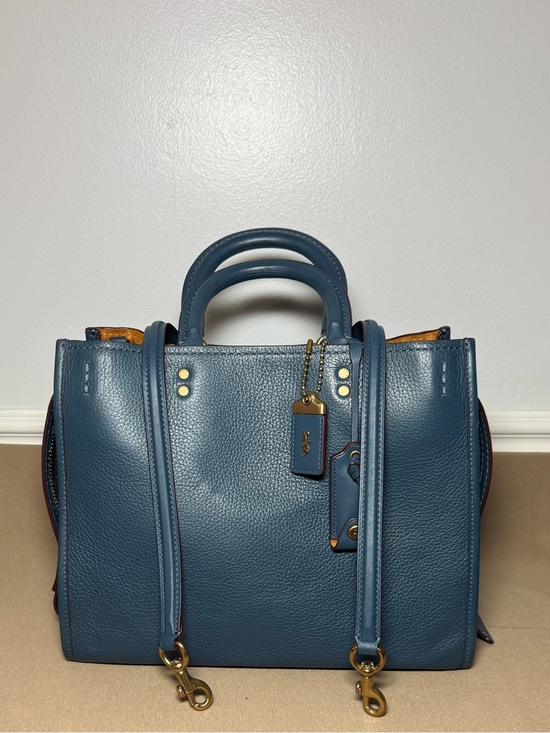 Coach Handbags - ✨ Coach 1941 Rogue Satchel - Glovetanned Leather - Style 20315 ✨Denim Colorway